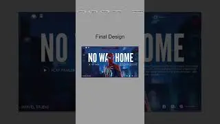 🔥 Spider-Man No Way Home Web Design in Figma + Animation | UI/UX Inspiration #shorts