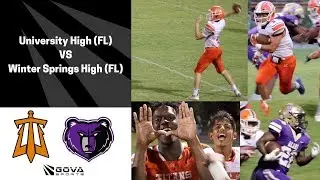 University VS Winter Springs - Hurricane Dorian didn&rsquo;t stop the Titans