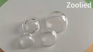BK7 Glass Hemispherical Dome Optically Reflective Dome Lens