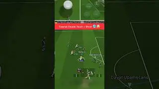 Tutorial: Double Touch & Shoot 🥶🤯 #efootball #efootball2025 #gaming #gameplay #shorts #shortsfeed