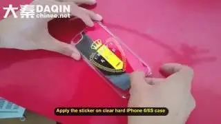 Cell phone case design  making custom clear hard case for iPhone 6/6S