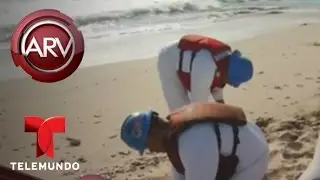 Cierran playas de California tras encontrar bolas con brea | Al Rojo Vivo | Telemundo