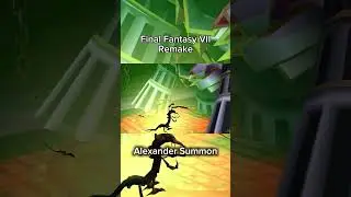 Final Fantasy VII Rebirth Alexander Summon #finalfantasytiktok #finalfantasy #ff7 #ff7remake #ffvii