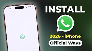 How to Install WhatsApp On iPhone! [2026 updated Guide]