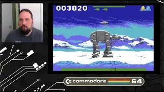 The Empire Strikes Back on Commodore 64