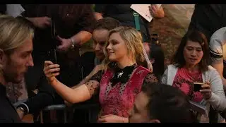 Chlo&euml; Grace Moretz and Maika Monroe at 2018 Toronto International Film Festival