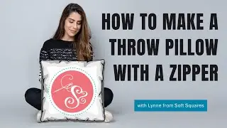 16X16 pillow cover tutorial. Watch me make 2 different kinds.