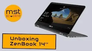 Unboxing ASUS ZenBook Flip 14''  UX461UA E1012T | GREY