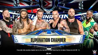 Legendary Elimination Chamber Match - WWE 2K25 Gameplay