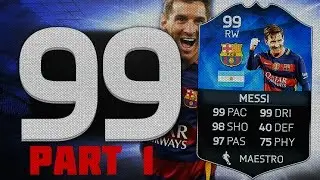 FIFA 16 - OMG 99 RATED MESSI IN FUT DRAFT - PART 1