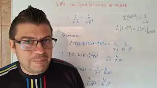 Una Ecuación Diferencial SENCILLA resuelta mediante Transformada de Laplace