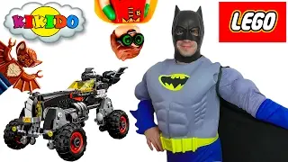🦇 ПАПА в костюме БЭТМЕНА ❓ЛЕГО БЭТМЕН БЭТМОБИЛЬ 70905  LEGO Batman Movie BATMOBILE 2017