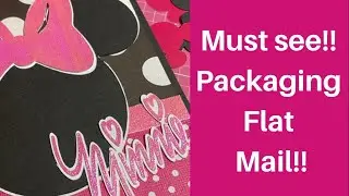 MUST SEE! PACKAGING  FLAT MAIL! SUPER CUTE!