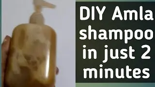 Amla shampoo, Diy Amla shampoo, Homemade amla shampoo #Amla shampoo #easyand smartway