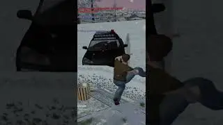 POV: Winter Heist Goes Completely Sideways #gta #mission #shorts