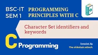 Character Set identifiers and keywords #bscit #bsccs