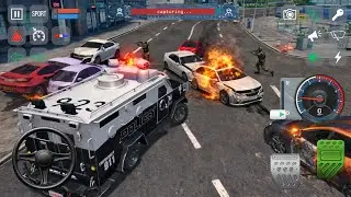 🚓🚨 New Police Car Simulator 3D - Catch Every Criminal - Android Gameplay 2026