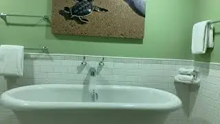 Bathtub Filling ASMR // Large Tub Full Pressure 1 Hour Loop