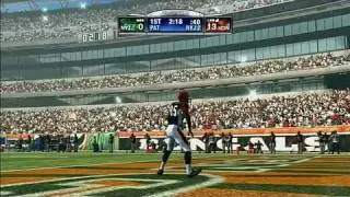 Madden NFL 09 Sports Gameplay - Chad Johnson Celebration