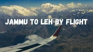 Shortest way to reach ladakh | Jammu to leh by flight | vlog