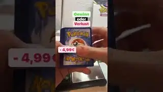 GEWINN oder VERLUST mit gewogenem Booster ? 🔥 #pokemon #shorts #pokemontcg #ytshorts #viral