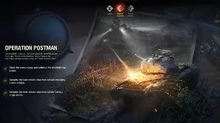 PvE Operation Postman Rigorous Covert Op || World of Tanks