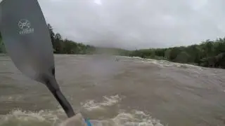 Upper St. Francis River, MO at flood