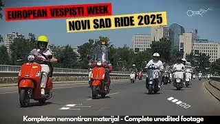 Vespa ride - Novi Sad,  June 14th 2025