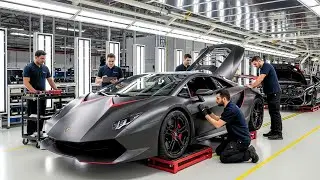 How This Extreme Lamborghini Is Built | Sesto Elemento Factory Tour