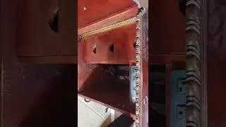 Wood Desk and Credenza