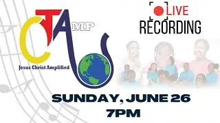 Jesus Christ Amplified live recording (JCAMP)
