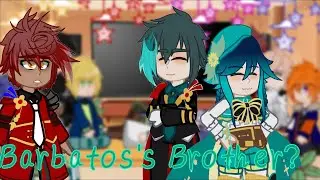 ||Obey me react to Venti as Barbatos's brother||Part 2/???||My AU|| Obey me x Genshin impact||