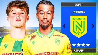 Je RETAPE NANTES en Carrière sur FC25 !