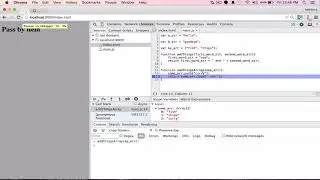 Does JavaScript pass by value or reference