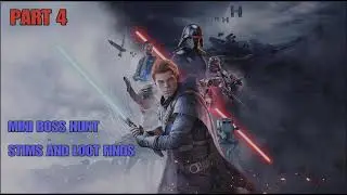 STAR WARS JEDI FALLEN ORDER GRAND MASTER DIFF (MINI BOSSES AND LOOT RUN) PART 4