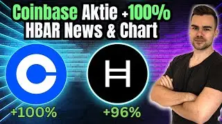 Coinbase Aktie mit &uuml;ber 100% profit! | HBAR News & Coinbase vs SEC