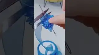 ribbon rose making #ribbonflowermaking #ribboncraft  @needleart6863