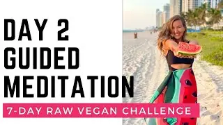 Day 2 | MsFitVegan's 7-Day Raw Vegan Challenge | 5 Min Guided Healing Meditation