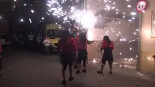 Correfoc de les colles i Besties  Diables Fot-li Foc I Fort Alguaire i Bruixes del  Nord Sabadell