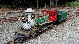 Reading Society of Model Engineers O scale 2 rail layout | Cab POV |