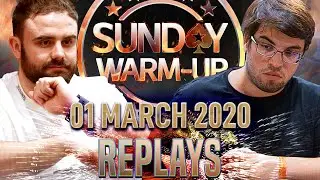 Sunday WARM-UP Bit2Easy | Daghemuneguu | langace66 bCp Poker Replays 2020