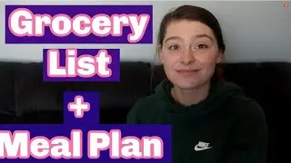 How To make Grocery List | Budget Family Meal Plan Made SIMPLE (2021)