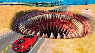 AUTO'S vs MONSTER GATEN Testen In GTA 5!
