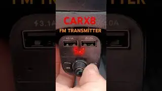 CARX8 Bluetooth Fm Transmitter