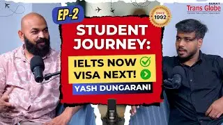 IELTS Cleared, Student Visa Next! || How He Cleared IELTS Successfully | Trans Globe Surat