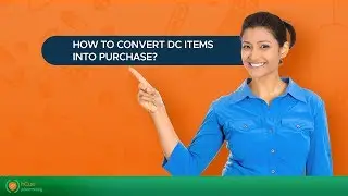 hCue Pharmacy Software:How to convert DC Items into purchase?