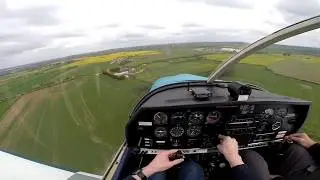 2019-04-14 G-BGXR  EGBO to EGBN POV