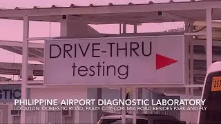 Swab Test Drive Thru: Philippine Airport Diagnostic Laboratory