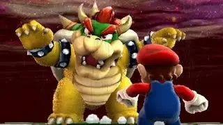 Super Mario Galaxy Walkthrough - Part 18 - Bigmouth Galaxy and Bowser's Dark Matter Plant