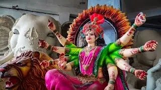 Durgamatha idol making 2020 || #DurgaMurthiMaking2020